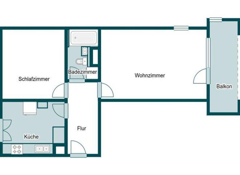 Wohnung zum Kauf 219.000 € 2 Zimmer 64,8 m² 3. Geschoss Französisch Buchholz Berlin 13127