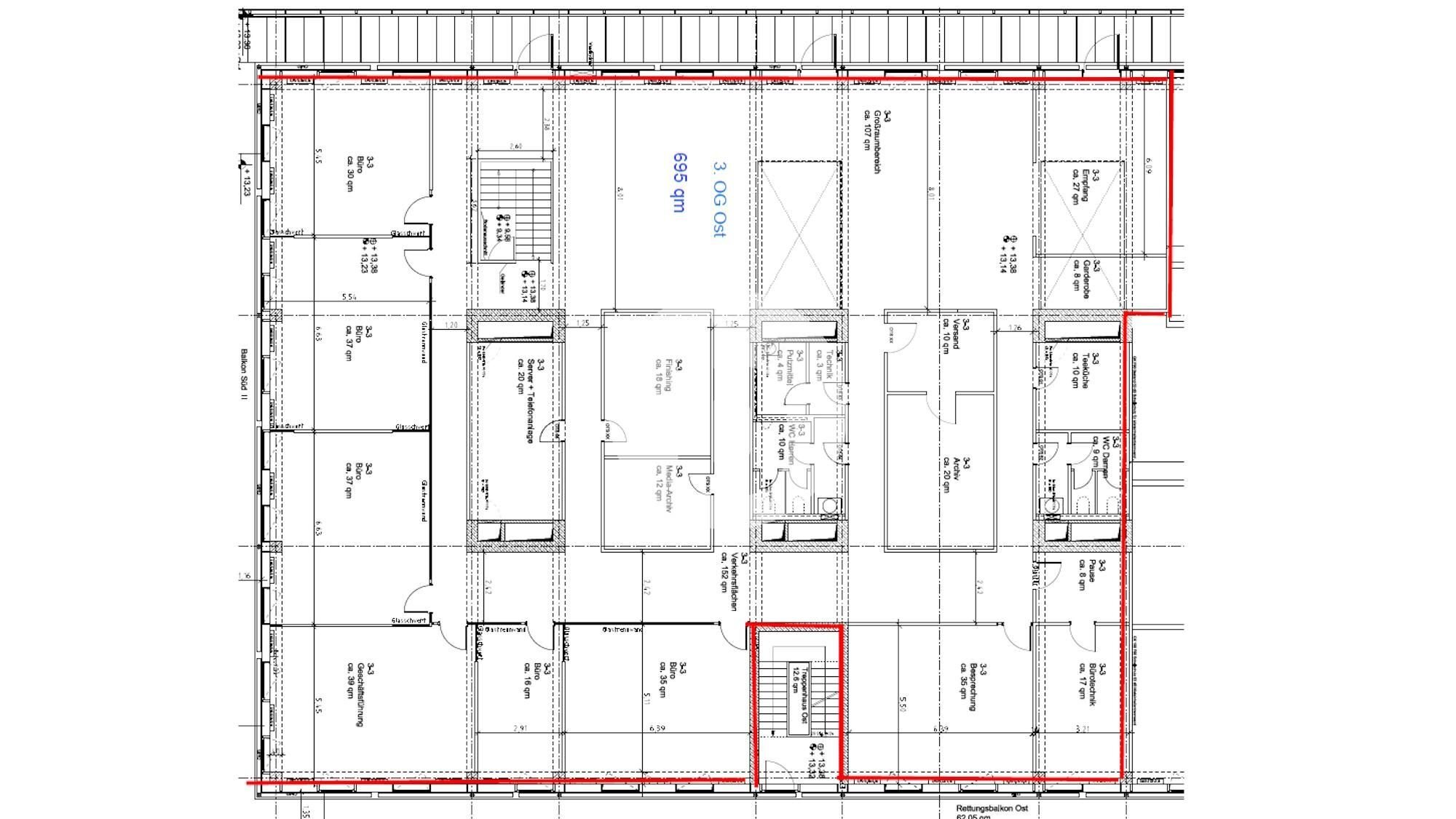 Bürogebäude zur Miete 695,5 m²<br/>Bürofläche ab 695,5 m²<br/>Teilbarkeit Ostend Frankfurt am Main 60314