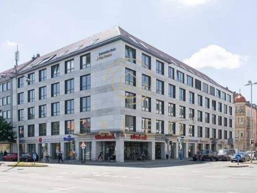 Bürokomplex zur Miete provisionsfrei 850 m² Bürofläche teilbar ab 1 m² Tafelhof Nürnberg 90443