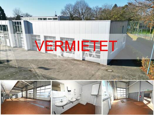 Werkstatt zur Miete 1.803 € 290 m² Lagerfläche Hasselt Bedburg-Hau 47551