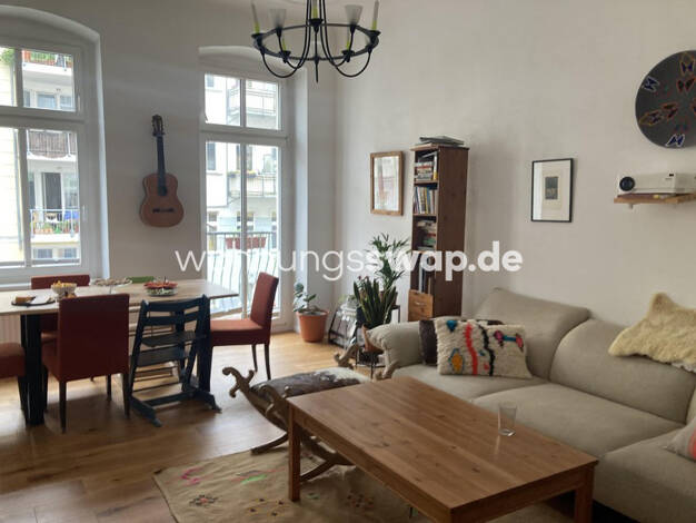 Studio zur Miete Tauschwohnung 1.722 € 3 Zimmer 86 m² 1. Geschoss Pankow Berlin 10439