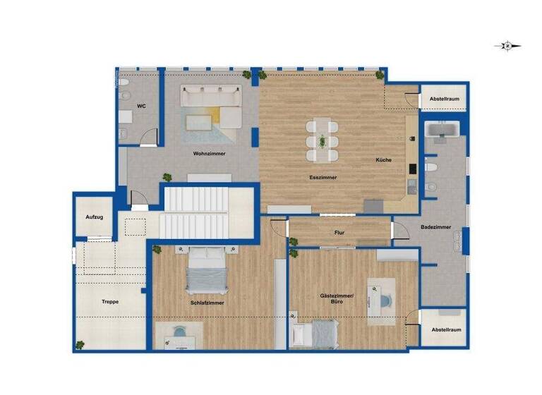 Wohnung zum Kauf 698.000 € 3 Zimmer 140 m² Weißenau Ravensburg 88214