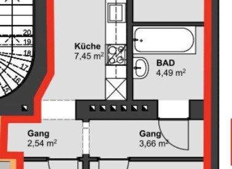 Wohnung zum Kauf 237.096 € 3 Zimmer 49,2 m² Wien,Ottakring 1160