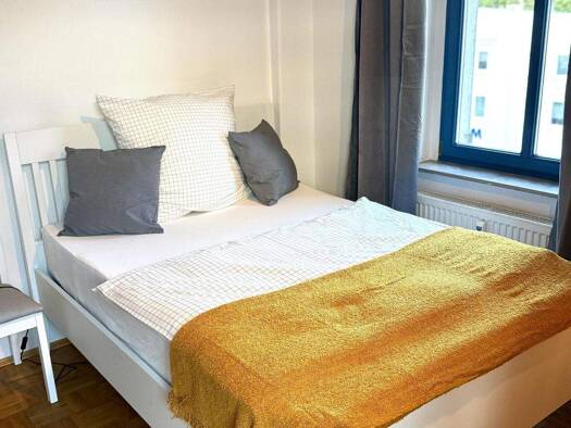 Wohnung zur Miete - Erstbezug Wohnen auf Zeit 750 € 1,5 Zimmer 35 m² frei ab 15.03.2026 Tharandter Straße 80 Löbtau-Süd Dresden 01187