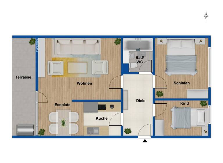 Wohnung zum Kauf 599.000 € 3 Zimmer 66,8 m²<br/>Wohnfläche 8.<br/>Geschoss Schwabing-West München 80797
