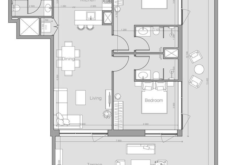 Wohnung zum Kauf provisionsfrei 544.443 € 3 Zimmer 142,5 m² Dubai 00000