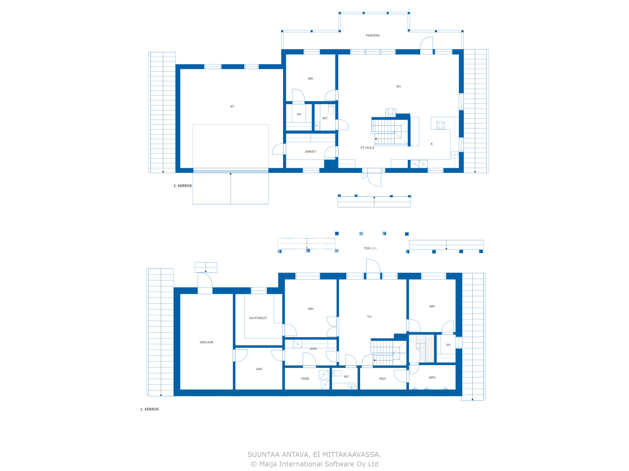 Einfamilienhaus zum Kauf 695.000 € 5 Zimmer 202 m²<br/>Wohnfläche 1.419 m²<br/>Grundstück Suusaarenkierto 62 Kuopio 70820