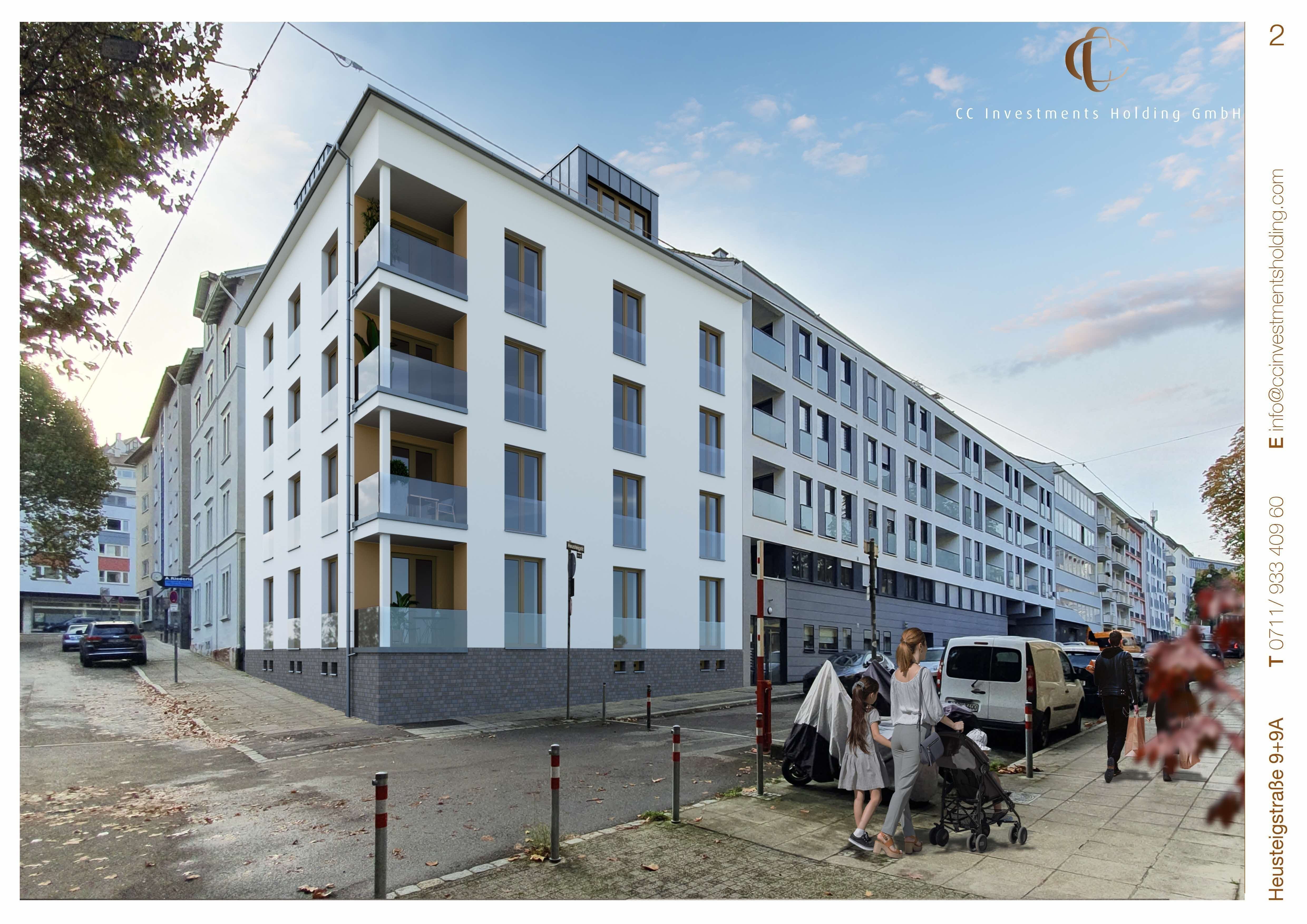 Wohnung zum Kauf provisionsfrei 655.000 € 3 Zimmer 80 m²<br/>Wohnfläche ab sofort<br/>Verfügbarkeit Heusteigviertel Stuttgart 70182