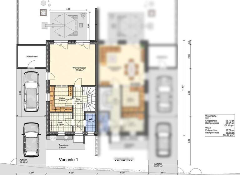 Doppelhaushälfte zum Kauf provisionsfrei 399.000 € 4 Zimmer 107,4 m² 337 m² Grundstück Jever 26441