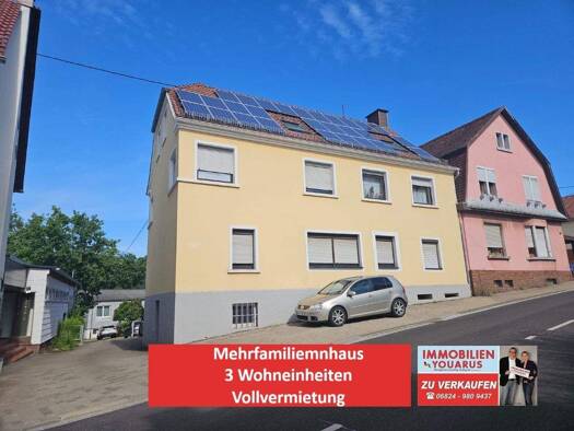 Mehrfamilienhaus zum Kauf als Kapitalanlage geeignet 260.000 € 12 Zimmer 272 m² 600 m² Grundstück Hauptstraße 133 Landsweiler Schiffweiler 66578
