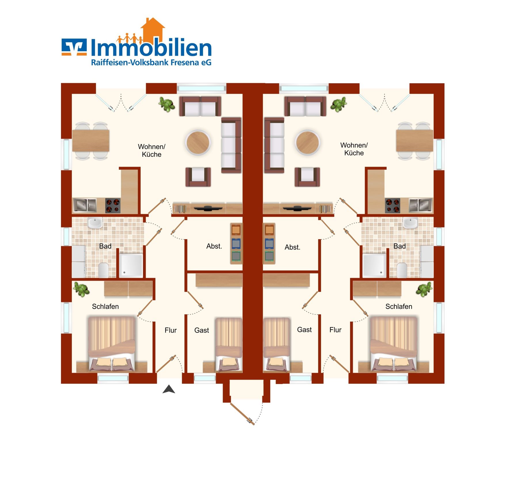 Mehrfamilienhaus zum Kauf 499.000 € 6 Zimmer 142,8 m²<br/>Wohnfläche 986 m²<br/>Grundstück Süderneuland I Norden 26506