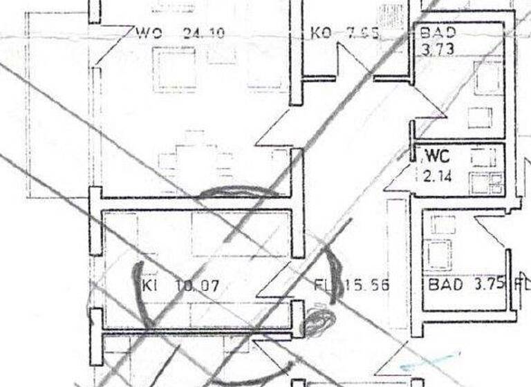 Wohnung zum Kauf 254.000 € 3 Zimmer 78 m² 7. Geschoss Metternich Koblenz 56072