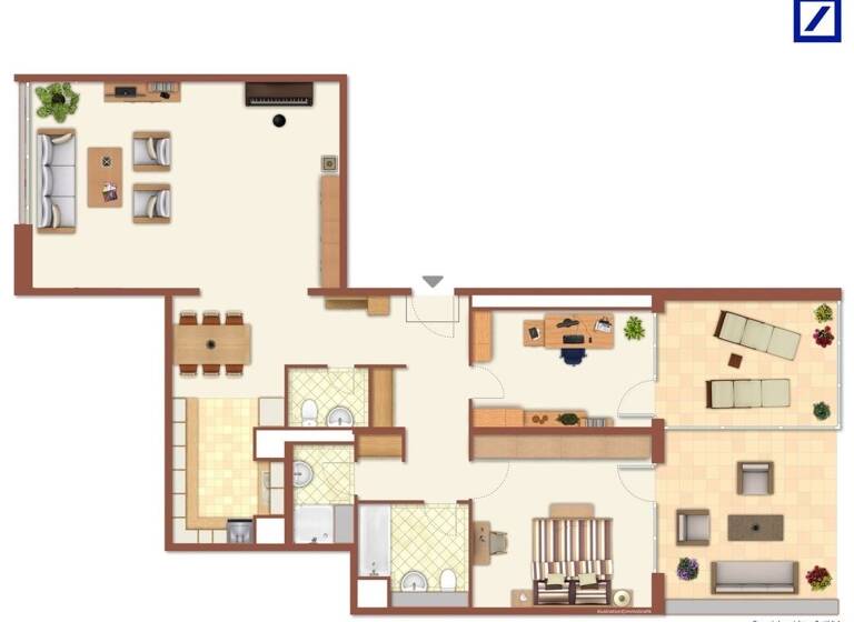 Wohnung zum Kauf 230.000 € 3 Zimmer 115 m² Innenstadt Hameln 31785