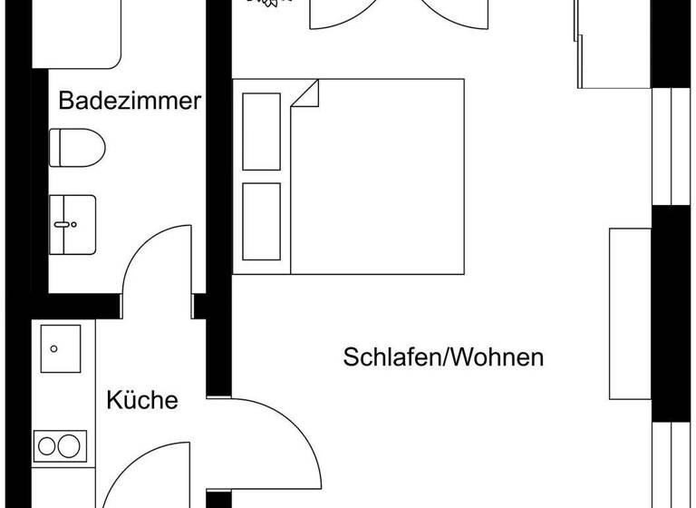 Wohnung zum Kauf 45.900 € 1,5 Zimmer 37,7 m² Simpering Hohenwarth 93480