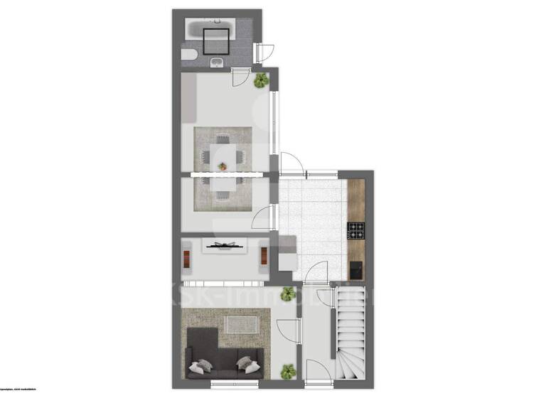Reihenendhaus zum Kauf 119.000 € 4 Zimmer 50 m² 70 m² Grundstück Lechenich Erftstadt / Lechenich 50374