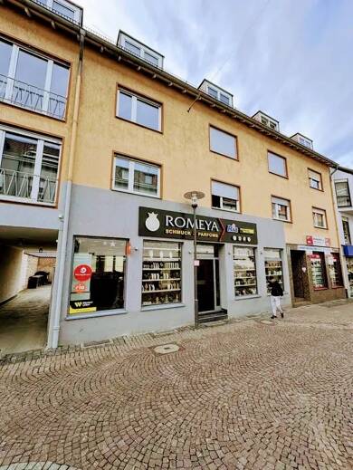 Wohnung zur Miete 800 € 3 Zimmer 72 m² Geschoss 1/3 frei ab sofort Adelungstraße Rheintor / Grafenstraße Darmstadt 64283