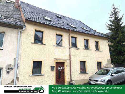 Doppelhaushälfte zum Kauf 70.000 € 6 Zimmer 110 m² 230 m² Grundstück Thiersheim Thiersheim 95707