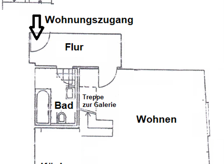 Wohnung zum Kauf 136.000 € 2 Zimmer 57 m² 4. Geschoss Krämpfervorstadt Erfurt 99085