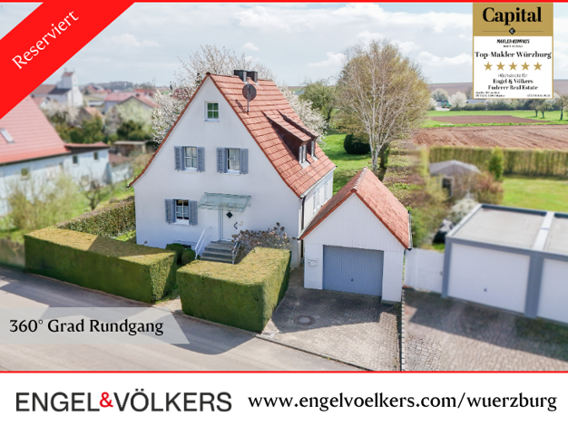 Einfamilienhaus zum Kauf 430.000 € 4 Zimmer 111 m² 1.666 m² Grundstück Opferbaum Bergtheim 97241
