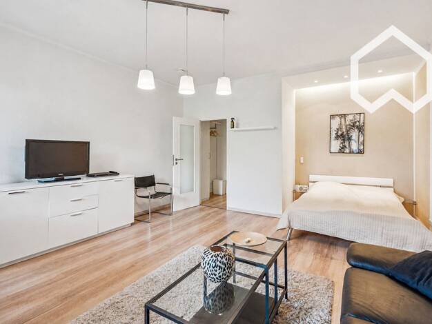 Wohnung zur Miete 1.000 € 1 Zimmer 41 m² 1. Geschoss Hubertusallee 6 Grunewald Berlin 14193