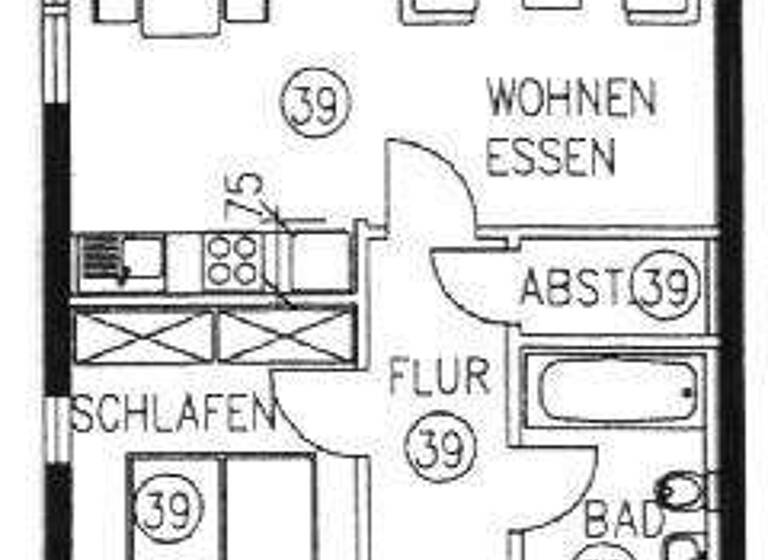 Wohnung zum Kauf provisionsfrei 160.000 € 2 Zimmer 54,8 m² 3. Geschoss frei ab sofort Kiefernstraße 13 Borkwalde 14822