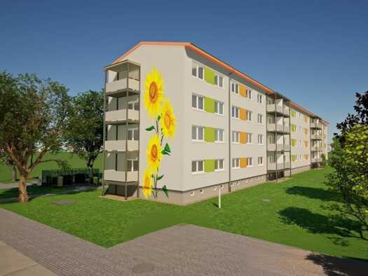 Wohnung zur Miete nur mit Wohnberechtigungsschein 315 € 1 Zimmer 42 m² 1. Geschoss Johann-Gottfried-Herder-Straße 29 Hoyerswerda Hoyerswerda 02977