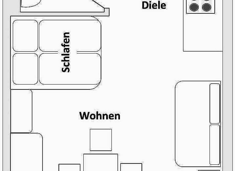 Studio zum Kauf 335.000 € 1 Zimmer 30 m² 2. Geschoss frei ab sofort Keitum Sylt 25980