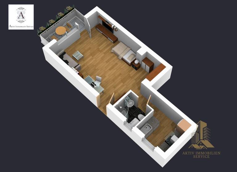 Studio zur Miete 670 € 1 Zimmer 38 m² 1. Geschoss Königstein Königstein im Taunus 61462