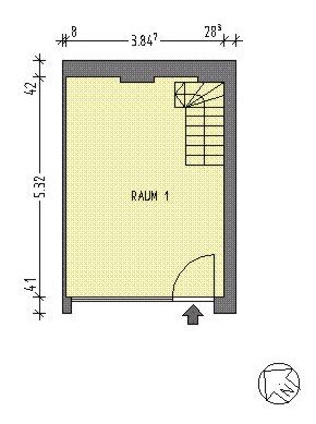 Bürofläche zur Miete provisionsfrei 375 € 1,5 Zimmer 17,8 m²<br/>Bürofläche Würtzstr. 20 Pankow Berlin 13187