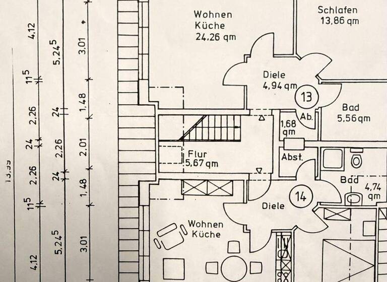Wohnung zum Kauf 159.000 € 2 Zimmer 50 m² Leer Leer (Ostfriesland) 26789