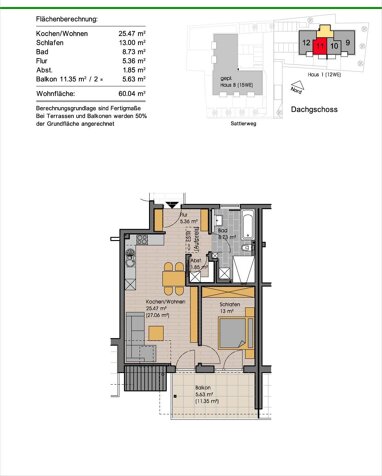 Wohnung zum Kauf provisionsfrei 239.000 € 2 Zimmer 9 m² Egg Egg 87743