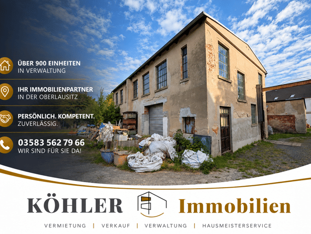 Lagerhalle zur Miete provisionsfrei 200 € 570 m² Lagerfläche Hauptstraße 34 Großschönau Großschönau 02779
