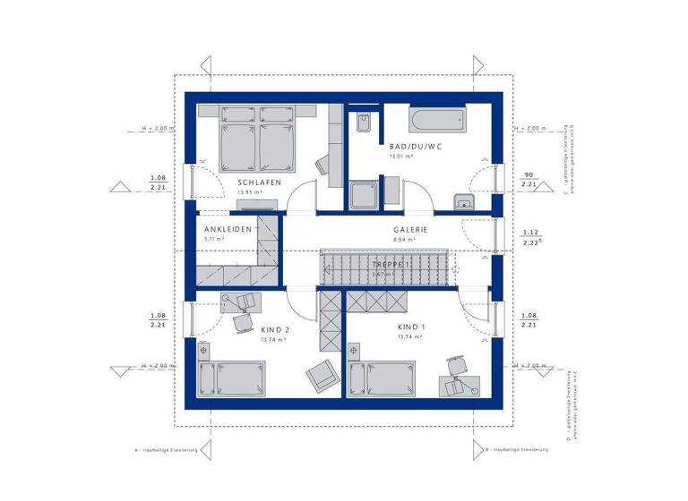 Haus zum Kauf 568.550 € 5 Zimmer 145,7 m² 650 m² Grundstück Wirtheim Biebergemünd 63599