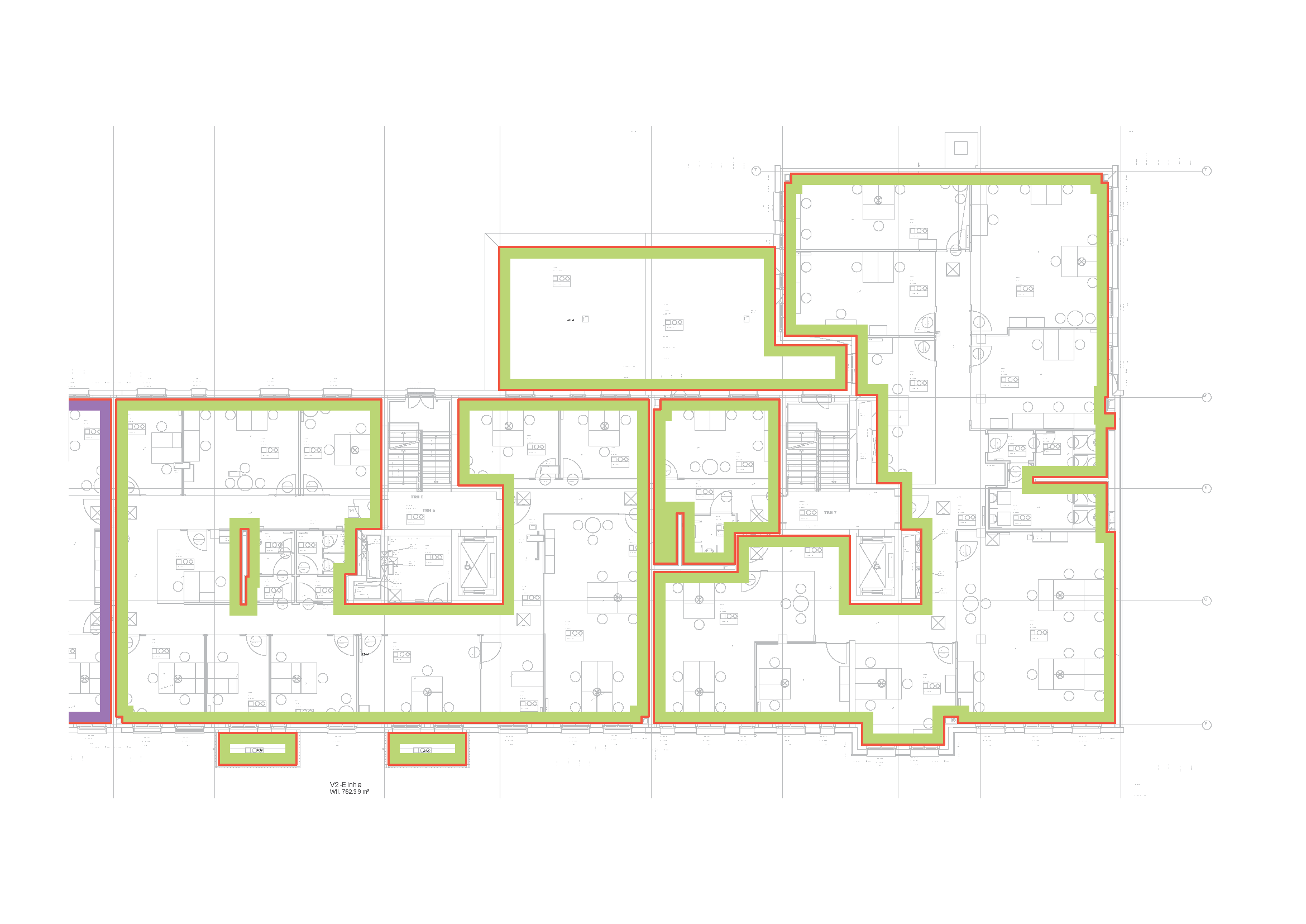 Bürofläche zur Miete provisionsfrei 737,8 m²<br/>Bürofläche Bismarckstr. 143 Frankenberg Aachen 52066