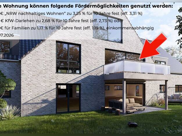 Wohnung zum Kauf - Neubau 429.000 € 3 Zimmer 108,3 m² Borken Borken 46325