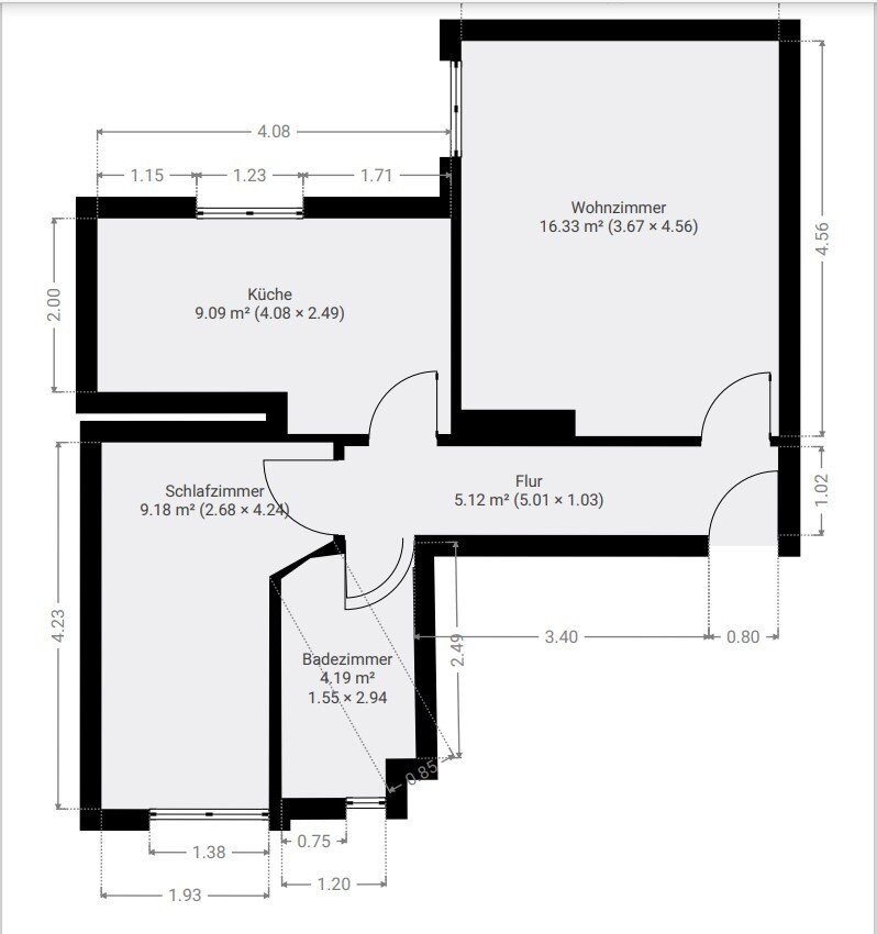 Wohnung zum Kauf 650.000 € 2 Zimmer 55 m²<br/>Wohnfläche Am alten südlichen Friedhof München 80337