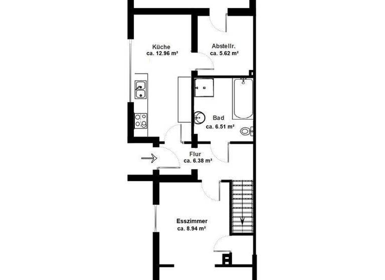 Doppelhaushälfte zum Kauf 265.000 € 4 Zimmer 80 m² 1.007 m² Grundstück Allermöhe Hamburg 21035