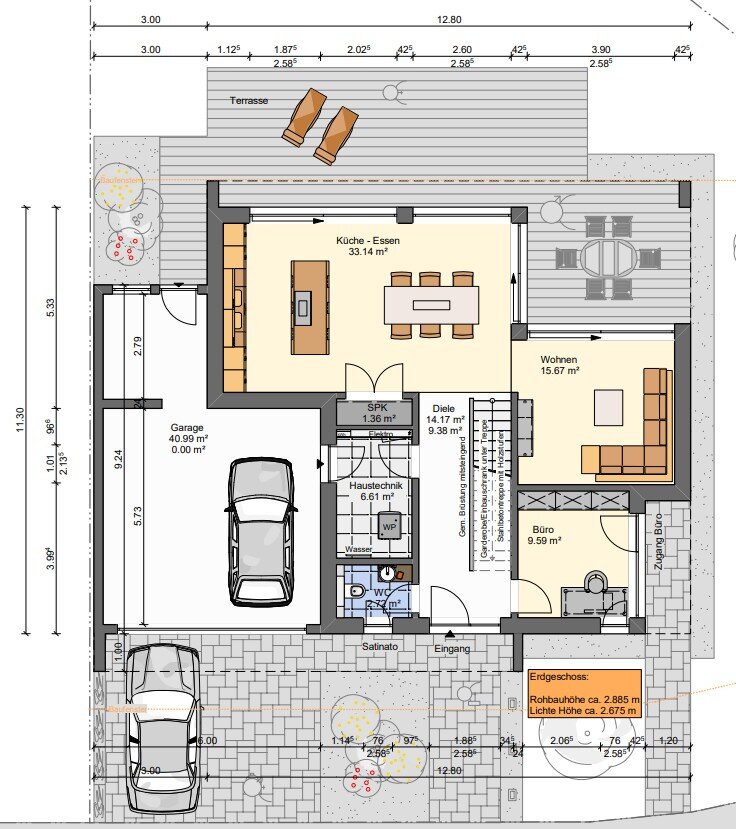 Einfamilienhaus zum Kauf provisionsfrei 631.885 € 4 Zimmer 164 m²<br/>Wohnfläche 650 m²<br/>Grundstück Auf´m Maarflur Niederkail Landscheid 54526