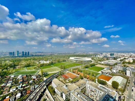 Terrassenwohnung zum Kauf 990.000 € 3 Zimmer 75,3 m² 37. Geschoss frei ab sofort Wehlistraße Wien 1020