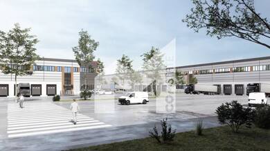Lagerhalle zur Miete provisionsfrei 9.818,2 m² Lagerfläche teilbar ab 11.158,2 m² Oestrich Dortmund 44357