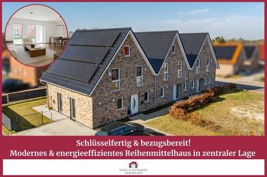Reihenmittelhaus zum Kauf - Neubau 339.100 € 4 Zimmer 94,5 m² 186 m² Grundstück Warsingsfehn Moormerland 26802