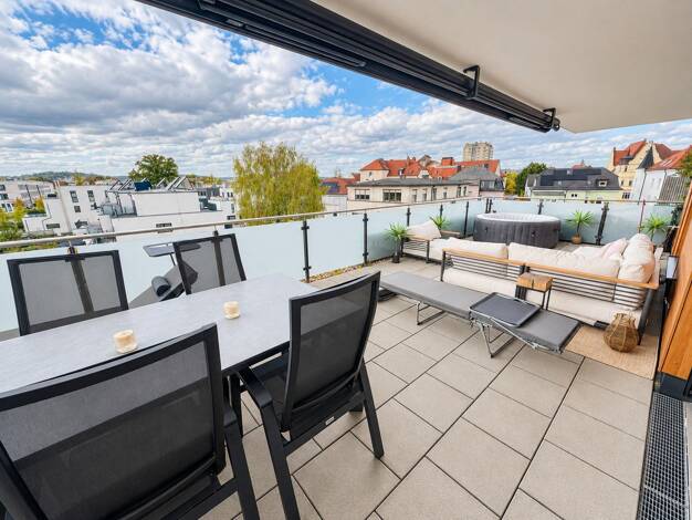 Penthouse zur Miete 2.390 € 3 Zimmer 121 m² 3. Geschoss frei ab 01.01.2027 Von-Brettreich-Straße 3 Westenviertel Regensburg 93049