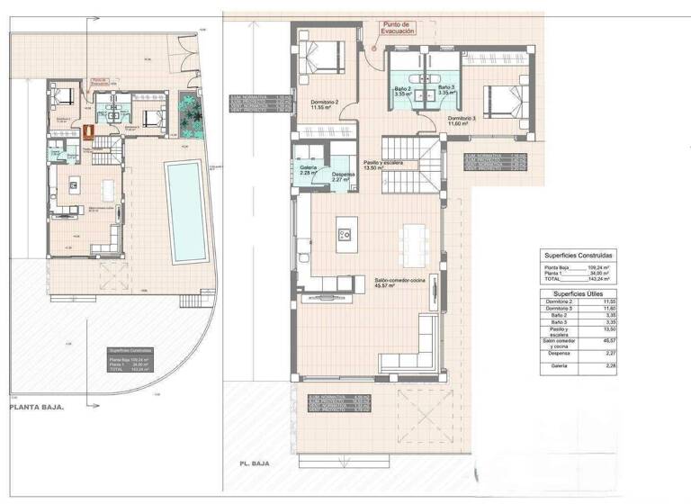 Villa zum Kauf - Erstbezug provisionsfrei 800.000 € 4 Zimmer 247 m² 500 m² Grundstück San Fulgencio