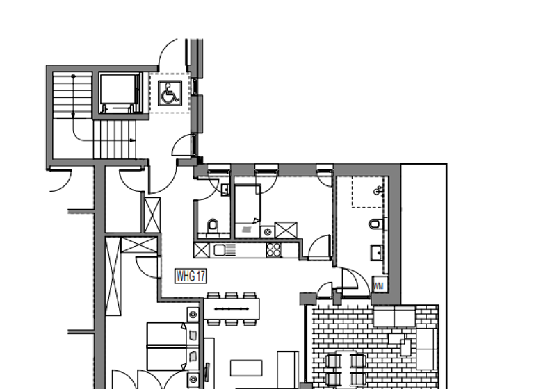 Penthouse zur Miete 1.082 € 3 Zimmer 86 m² Geschoss 4/5 frei ab 01.05.2026 Bisingen 72406