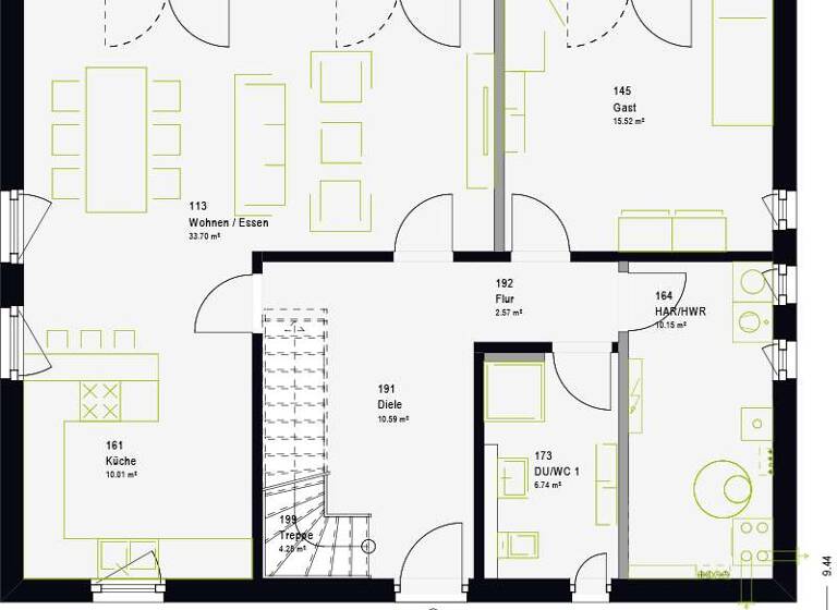 Einfamilienhaus zum Kauf - Erstbezug provisionsfrei 479.999 € 7 Zimmer 182 m² 695 m² Grundstück Reichenbach 93189