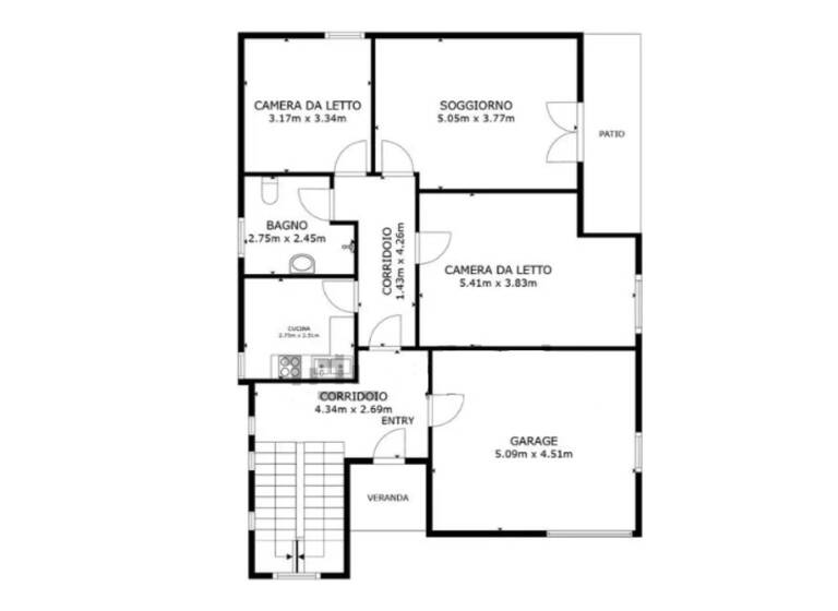 Mehrfamilienhaus zum Kauf 850.000 € 6 Zimmer 242 m² 1.500 m² Grundstück frei ab sofort Via Firenze Arizzano