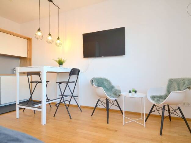 Studio zur Miete auf Zeit 1.235 € 1 Zimmer 30 m² frei ab 01.10.2026 Weststadt Ulm 89077
