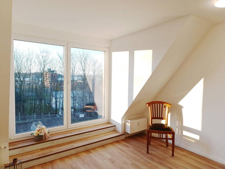 Maisonette zur Miete 695 € 2 Zimmer 44,1 m² 3. Geschoss Wellingdorf Kiel 24148