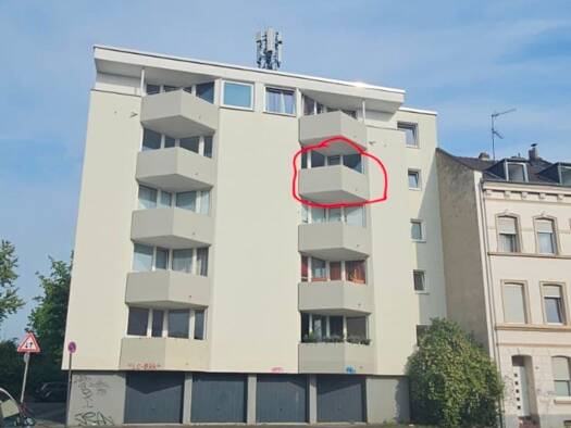 Wohnung zur Miete 940 € 2 Zimmer 57 m² Geschoss 1/5 frei ab 01.03.2026 Bertramstr. 105 Kalk Köln 51103