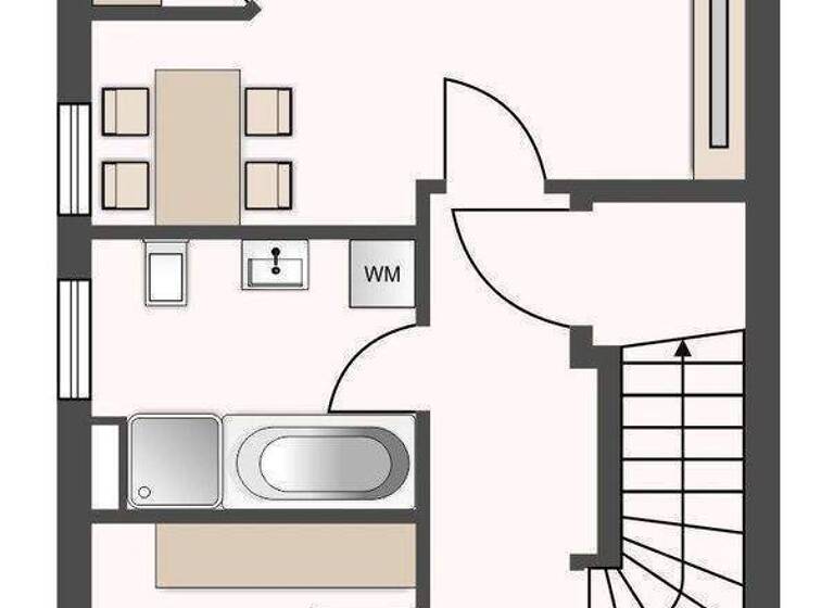 Maisonette zum Kauf 389.000 € 5 Zimmer 92 m² 1. Geschoss Wiekstraße 3 b Travemünde Lübeck 23570